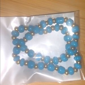 Unopened Blue and Gold bracelet